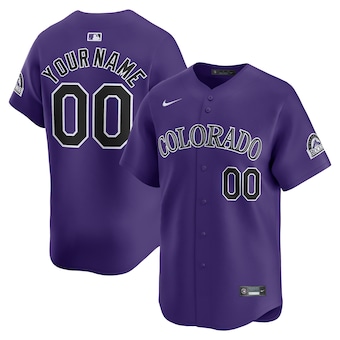 Custom Colorado Rockies Jersey